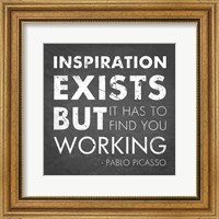 Framed Inspiration Quote