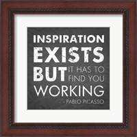 Framed Inspiration Quote