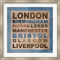 Framed United Kingdom Cities II