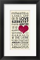 Framed Love Around the World