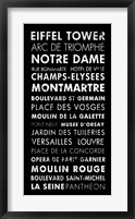 Framed Paris IV