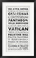 Rome I Framed Print