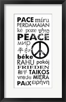 Framed Peace in Different Languages