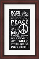 Framed Peace Languages