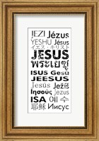 Framed Jesus Languages