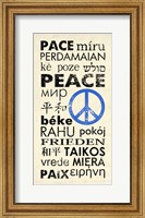 Framed Peace Around the World
