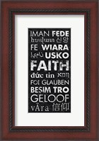 Framed Faith in Different Languages