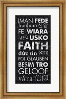Framed Faith in Different Languages