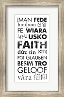 Framed Faith Languages
