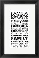 Framed Family Languages