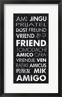Framed Friend in Different Languages
