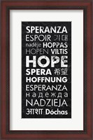 Framed Hope in Different Languages