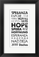 Framed Hope Languages