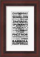 Framed Wine Languages