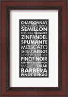 Framed Wine Around the World