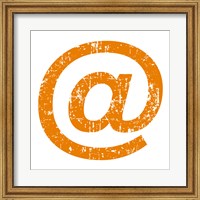 Framed Orange Ampersat