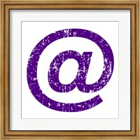 Framed Purple Ampersat