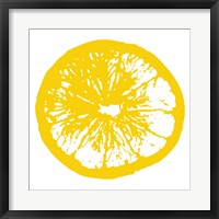 Framed Yellow Orange Slice