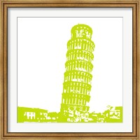 Framed Pisa in Lime