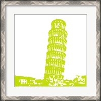Framed Pisa in Lime
