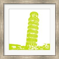 Framed Pisa in Lime