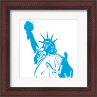 Framed Blue Liberty