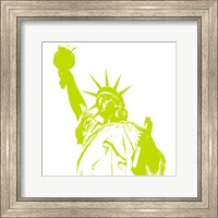 Framed Lime Liberty