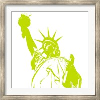 Framed Lime Liberty