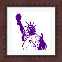 Framed Purple Liberty