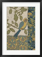 Avian Ornament I Framed Print