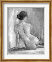Framed Figure in Black & White I