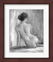 Framed Figure in Black & White I