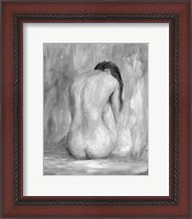 Framed Figure in Black & White II