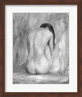 Framed Figure in Black & White II