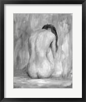 Framed Figure in Black & White II