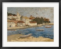 By the Sea I Framed Print