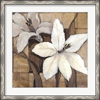 Framed Non-Embellished Lilies I