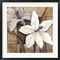 Framed Non-Embellished Lilies I