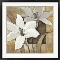 Framed Non-Embellished Lilies II