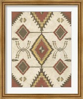 Framed Non-Embellished Native Design I