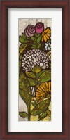 Framed Batik Flower Panel I