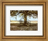 Framed Aux Arbeils Oak