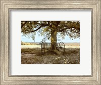 Framed Aux Arbeils Oak