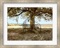 Framed Aux Arbeils Oak