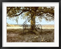 Framed Aux Arbeils Oak