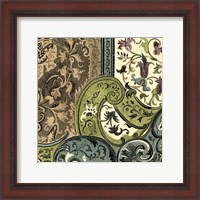Framed Tapestry Elegance III