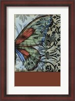 Framed Butterfly Tapestry II