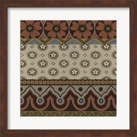 Framed Heirloom Textile IV