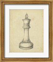 Framed Antique Chess I