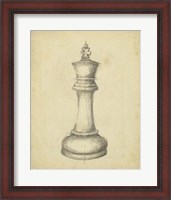 Framed Antique Chess I